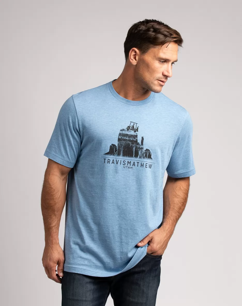 ACROSS THE PLATEAU TEE*TravisMathew Discount