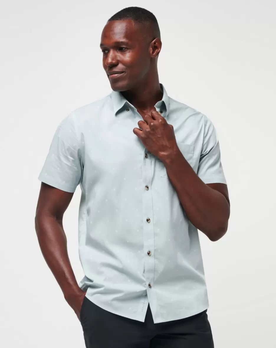 ACROSS THE POND BUTTON-UP*TravisMathew Store