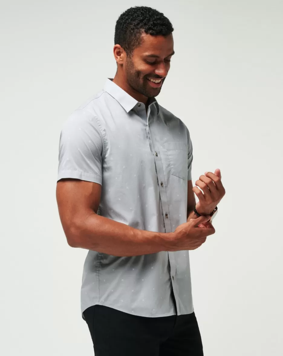 ACROSS THE POND BUTTON-UP*TravisMathew Outlet