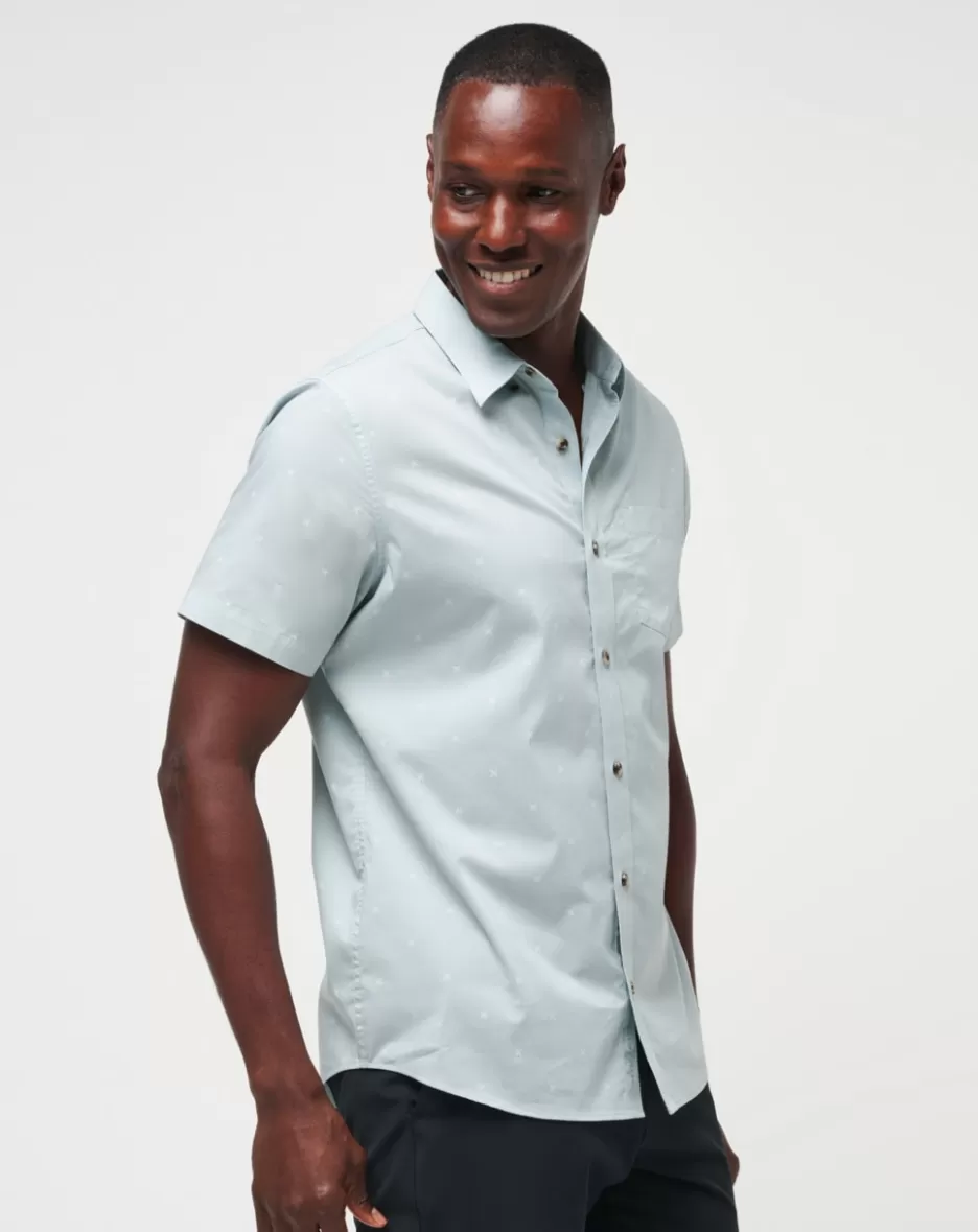 ACROSS THE POND BUTTON-UP*TravisMathew Store