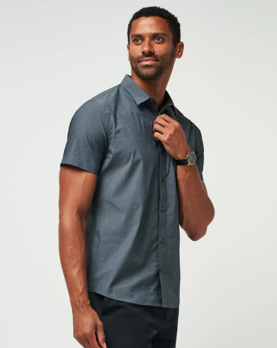 ACROSS THE POND BUTTON-UP*TravisMathew Best