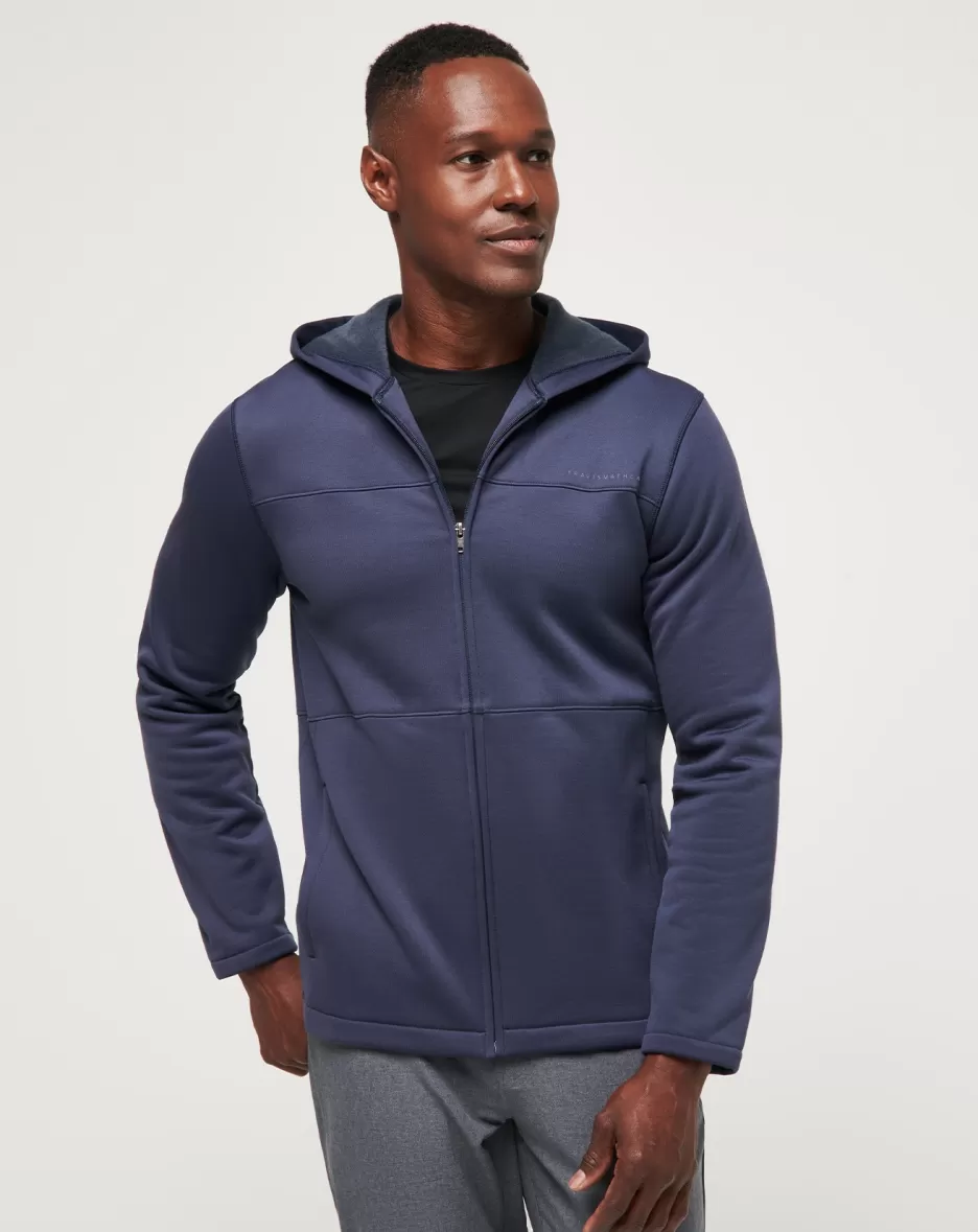 CITY POLAR FLEECE HOODIE*TravisMathew Cheap