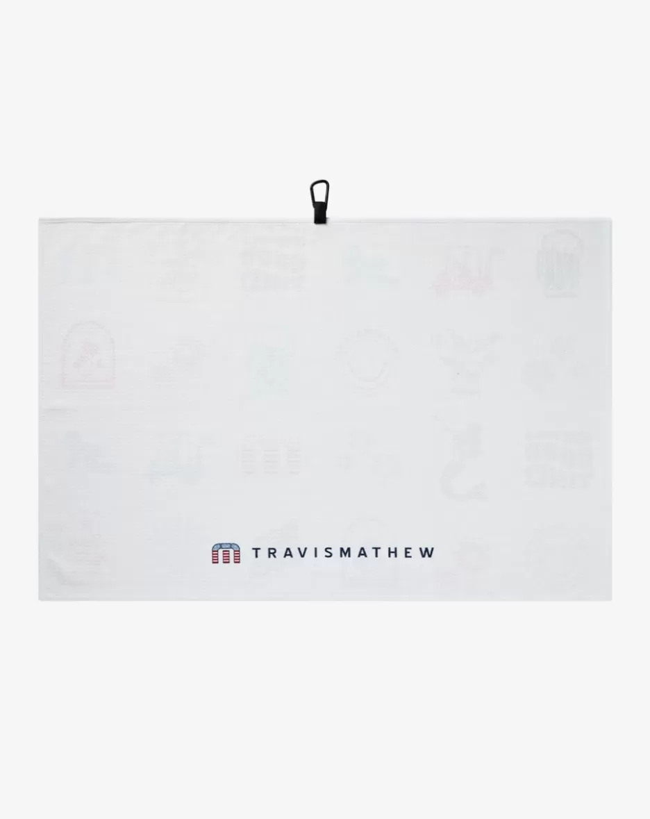 JULYIN GOLF TOWEL*TravisMathew Flash Sale