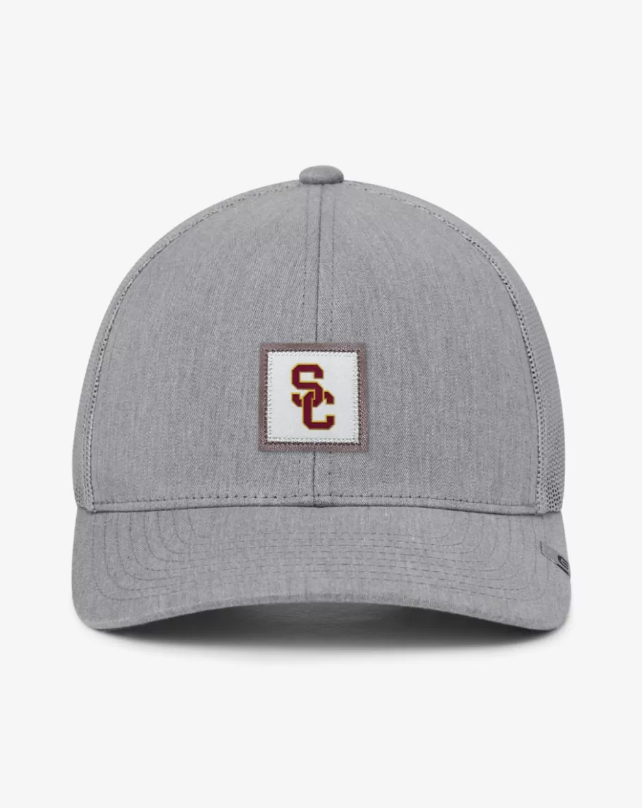 USC LEATHER PATCH SNAPBACK HAT*TravisMathew New